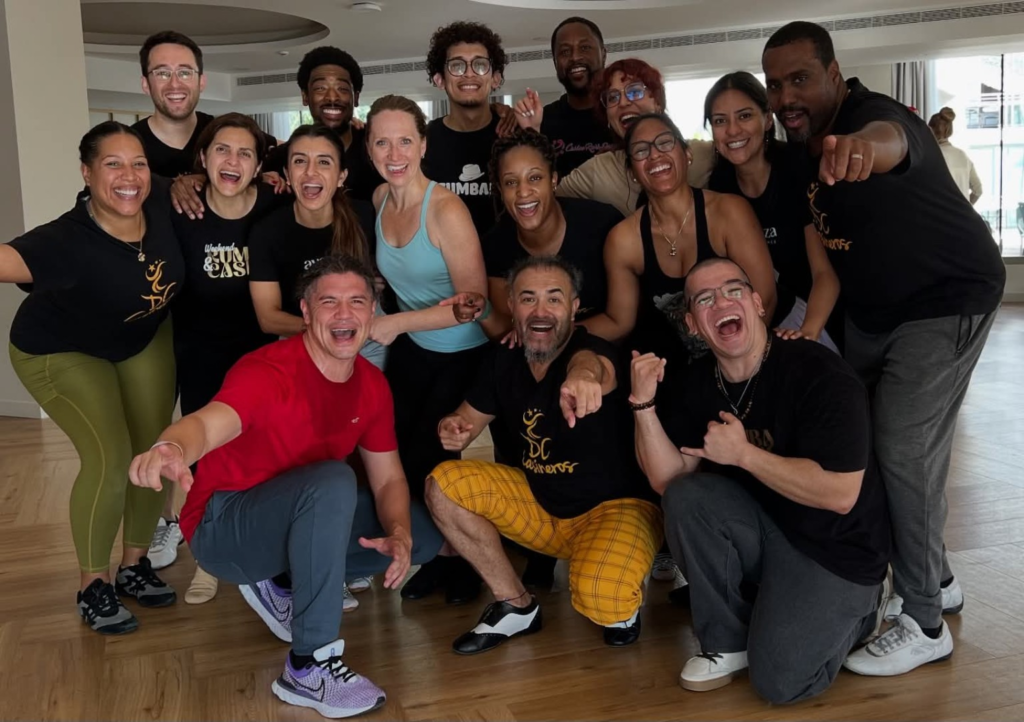 DC Casineros and collaborating dance artists together at CubaSon Mallorca 2025.