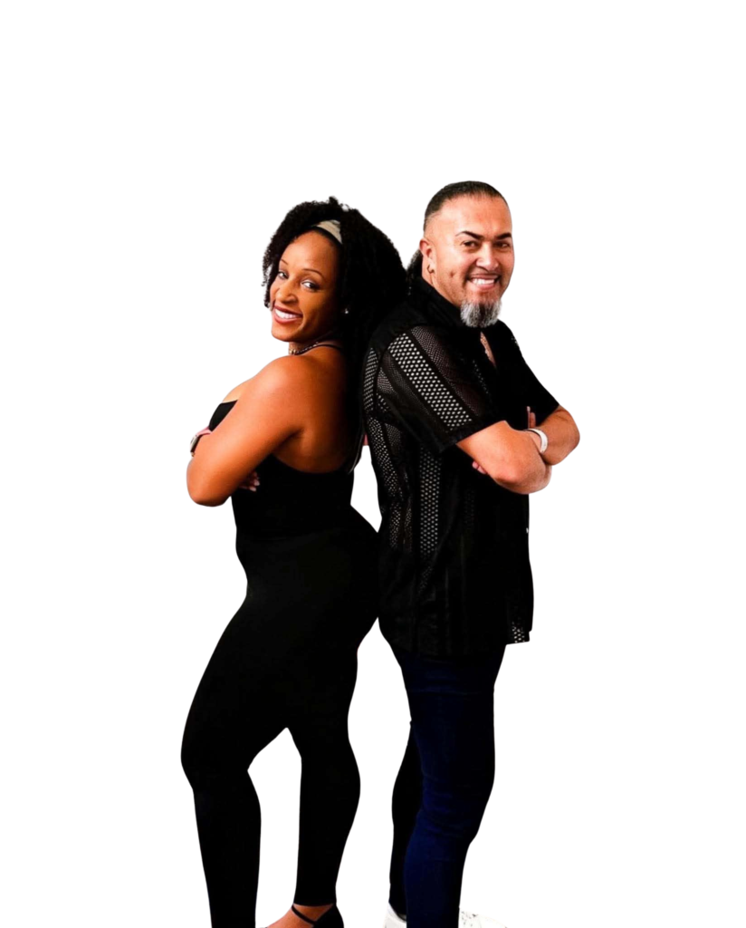 William Sánchez and Laura Dalemarre pictured together in the 2026 Tri-Cities Congress artist program